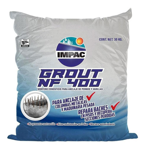 Impac Grout Nf 400 Mortero Predosificado