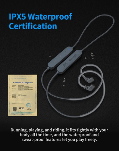 Imagen 4 de 10 de Modulo Bluetooth Kz Audifonos Aptx Hd Zs10, Zst, Zst X, Ed12