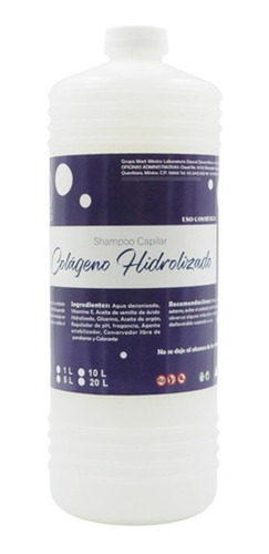 Shampoo De Colágeno Reparación Intensiva (1 Litro)