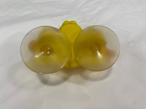 Porta Cepillos De Dientes Infantil Importados Para 3 Cepillo Amarillo
