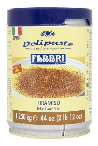 Delipaste Sabor Tiramisu 1,25kg Fabbri