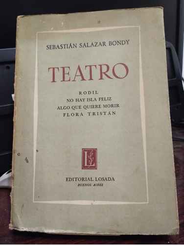 Teatro - Sebastian Salazar Bondy - Losada