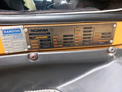 Imagem 12 de 15 de Scania Bicudo 124 T400 Cv 6x2 Trucado Ano 2004 Completo