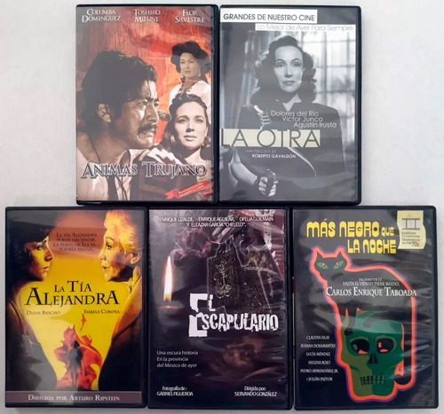 Cine Mexicano Dvd La Otra Tía Alejandra Escapulario Negro