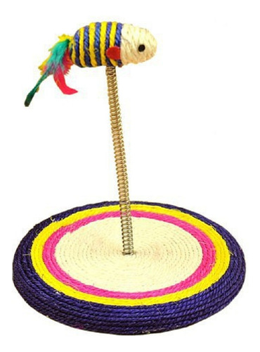 Juguete De Sisal Para Rascar Gatos Con Ratón De Juguete Para