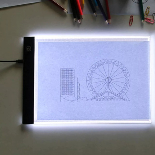 Tablero De Dibujo Electrónico Led Light Board Tracing A4