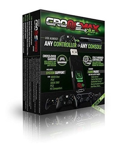 Cronusmax Plus Cross Cover Gaming Adapter Para Ps4 Ps3 Xbox 