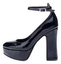 Comprar Zapato Valentin Mujer Negro Taco Saverio Di Ricci Jena.