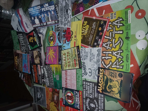 Lote 41 Flyers Reggae Nacional Nompa Cafres Chala Rasta Etc