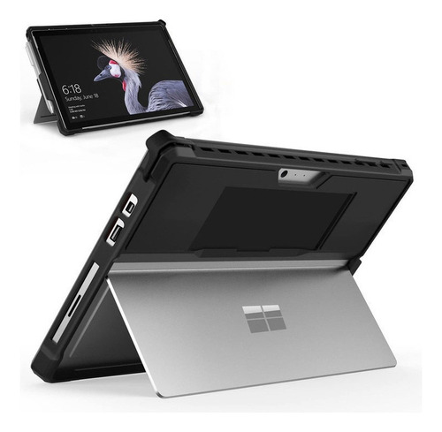 Funda Protectora Para Microsoft Surface Pro 7 Plus/7/6/5/4/l Color Negro