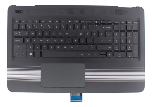 Palmrest Teclado Retroiluminado Panel Tactil Para Hp Au