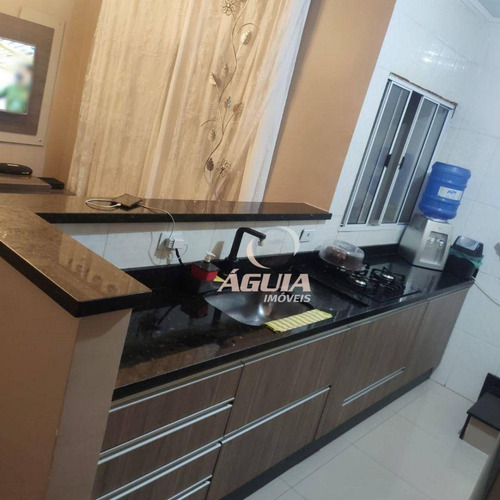 Imagem 7 de 18 de Cobertura Com 2 Dormitórios À Venda, 55 M² + 55 M² Por R$ 380.000 - Vila Tibiriçá - Santo André/sp - Co1130