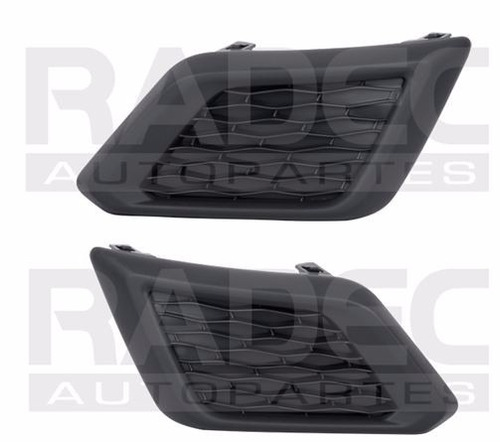 Par Juego Rejillas Fascia Del Nissan X-trail 2015 - 2016 Rxc