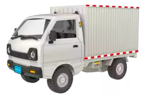 Camión Control Remoto Carga Con Accesorios 1:16 Luces Juguet Camión Con Caja Y Accesorios