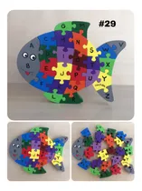 Comprar Juegos Didacticos Rompecabezas Modelos Animales Del Mar Mdf.