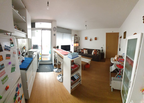 Imagen 2 de 9 de -apartamento De Un Dormitorio, Con Patio, Tres Cruces.