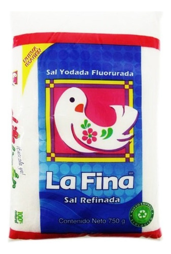 Sal La Fina Refinada 750 Gr