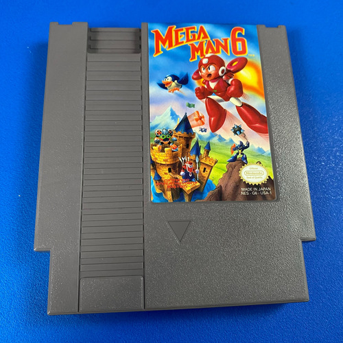 Mega Man 6 Nes Nintendo Original