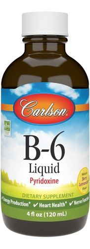 Vitamina B6 120ml Carlson - mL a $1853