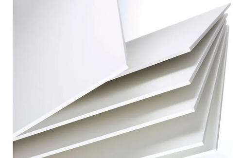 05 Placas Pvc Expandido 2mm 30x30cm - Aeromodelismo,maquetes