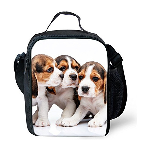 Uniceu Beagle Dogs Imprimir Almuerzo Tote Bags H6y6b