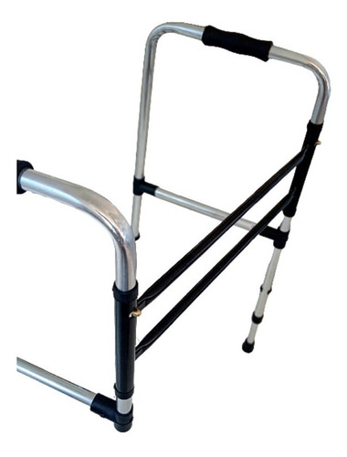 Imagem 7 de 8 de Andador De Aluminio Fixo Duas Barras Para (adulto E Idoso)