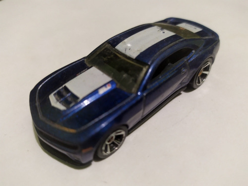 Hot Wheels Blue '12 Camaro Zlt 2012 New Models 1:64