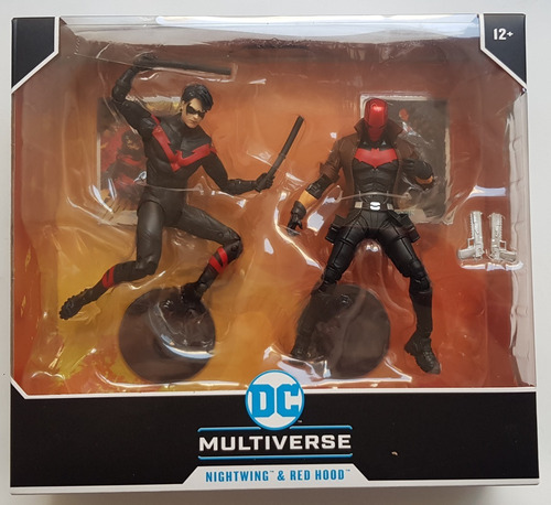 Figuras Dc Nightwing & Vs. Red Hood 2-pack Nuevas !!!