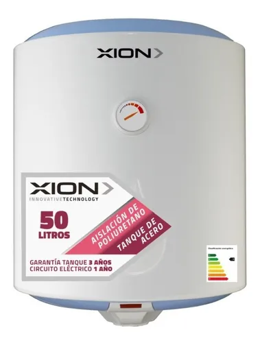 Calefón Termotanque Electrónico 50lts Xion Xi-cal50 Color Blanco