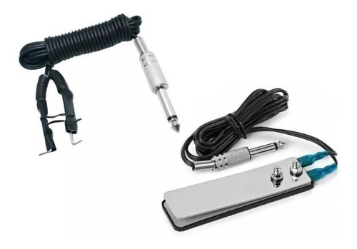 Pedal Slim Y Clipcord Para Tatuar Microblading Para Kit