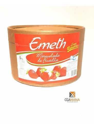 Mermelada De Frutilla Emeth 5 Kg