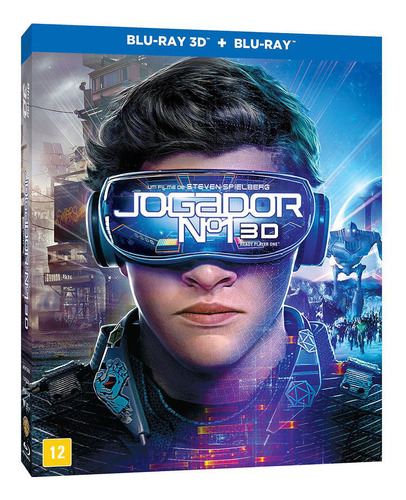 Blu Ray 3d + 2d Jogador Nº 1 Steven Spielberg