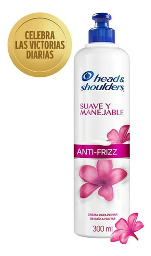 Crema Para Peinar Head & Shoulders Suave Y Manejable Rizos H