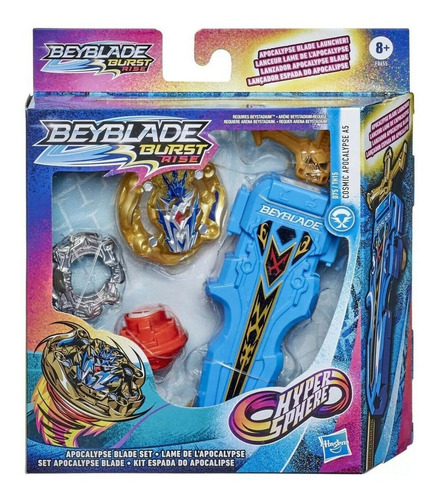 Imagen 1 de 3 de Beyblade Burst Rise Hypersphere Cosmic Apocalypse A5 Set