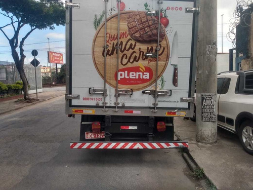 Vw 9150 2011 Bau Refrigerado Acoplado Elétrico Tripartida