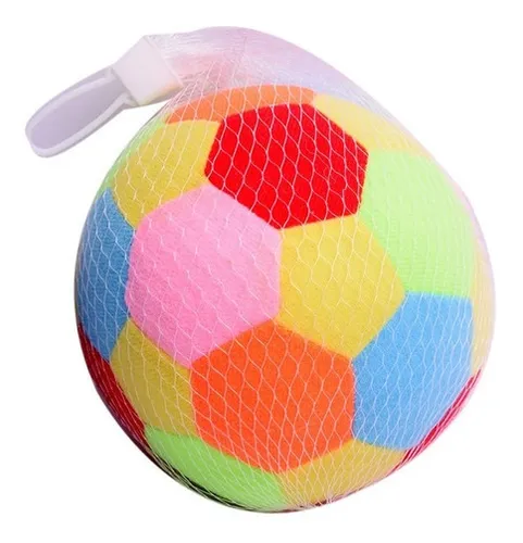 Pelota Arco Iris Cascabel Suave para bebés para no recurrir a las pantallas