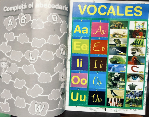 Las Letras Revista + Cuadernillo Pintando El Abecedario