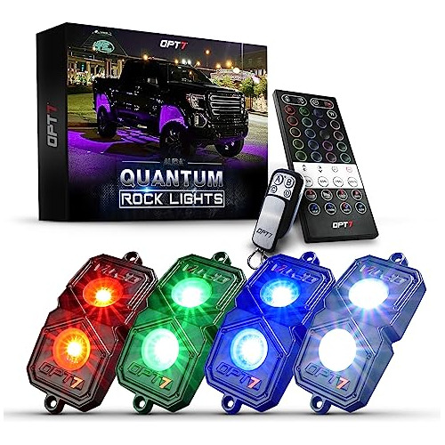 Luces Rock Quantum Rgbw Led, Control Remoto, Iluminaciã...