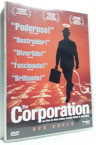 Dvd The Corporation ( Dvd Duplo ) Michael Moore - Novo