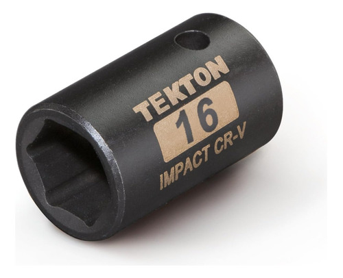 47771 1/2-inch Drive By 16 Mm Shallow Impact Socket, Cr...