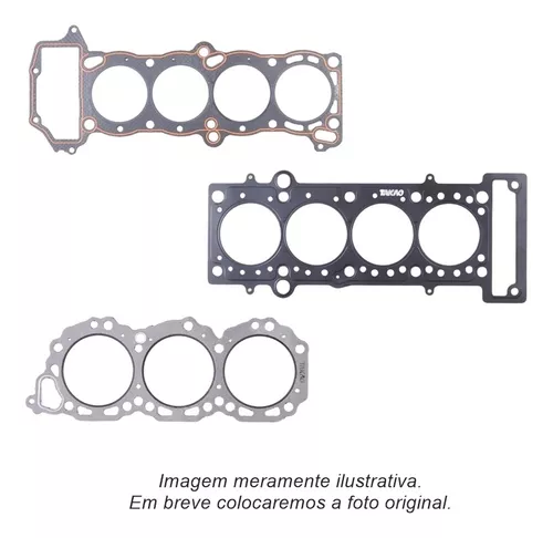 Junta Cabeçote Fiat Ducato 2.8 8v Turbo Fibra 4 Piques