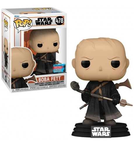 Funko Pop Star Wars Mandalorian Boba Fett 2021 Fall Conventi