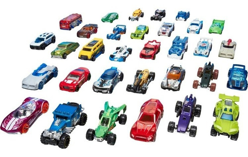 Imagen 1 de 5 de  Pack 20 Carros Hot Wheels De Coleccion Mattel