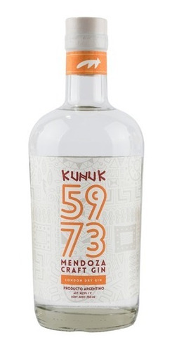 Gin Kunuk 5973 Mendoza Craft 750 Ml