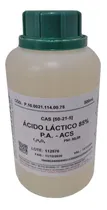 Comprar Ácido Láctico P.a. 85% Frasco 1 Litro  (pureza Máxima)