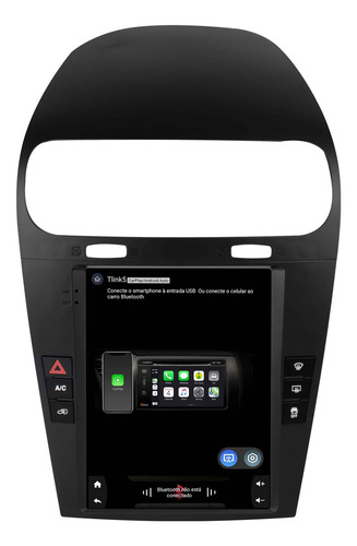 Multimídia Tesla Soaudio S8 Line Journey 12 A 17 4+64gb 9.7p