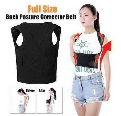 Imagen 6 de 6 de Espaldar Corrector Babaka Para Dorsal Y Lumbar Niños Adultos