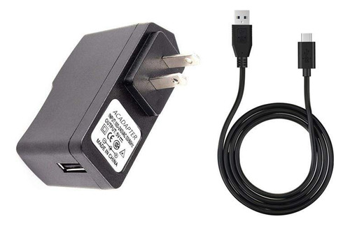Home Cargador Ca + Cable Usb 3 Pie Para Alcatel A30 9 W Att
