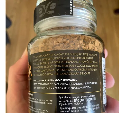 Café Liofilizado Soluble Lor Classique 84gr