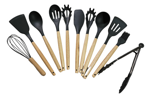 Utensilios De Silicona Juego De Cucharas Kit De Cocina